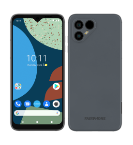 Front- und Rückseite des Fairphone 4