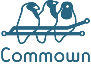 Logo Commown - Für einen verantwortungsvolleren Umgang mit Elektronik.