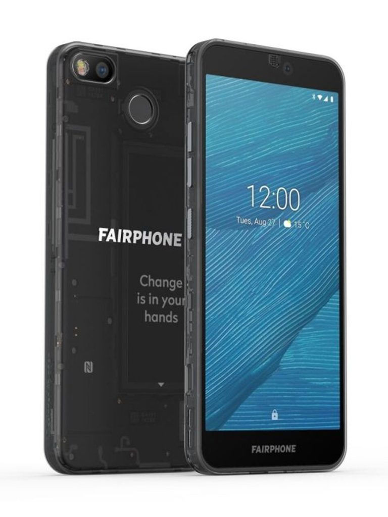 Das Fairphone 3, das zu den modular aufgebauten Handys mit austauschbarem Akku zählt