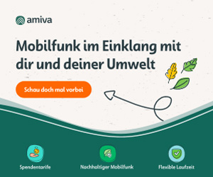 Amiva - Mobilfunk im Einklang mit der Umwelt